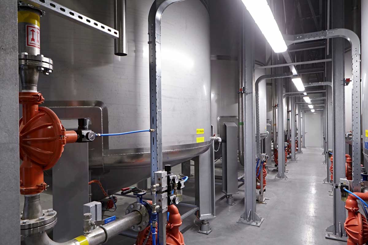 Production of water based adhesives following custom specifications