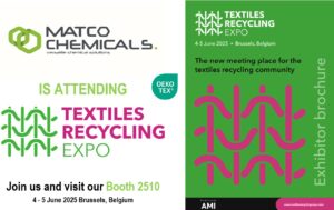 textiles recycling expo 2025 - Matco Chemicals at the Textiles Recycling Expo Brussels