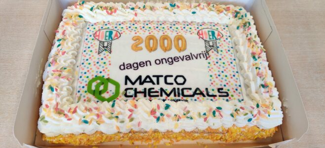 Matco Chemicals معلم: 2000 يوم دون وقوع حادث!